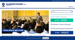 Desktop Screenshot of blackrockcollege.com