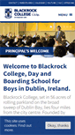 Mobile Screenshot of blackrockcollege.com